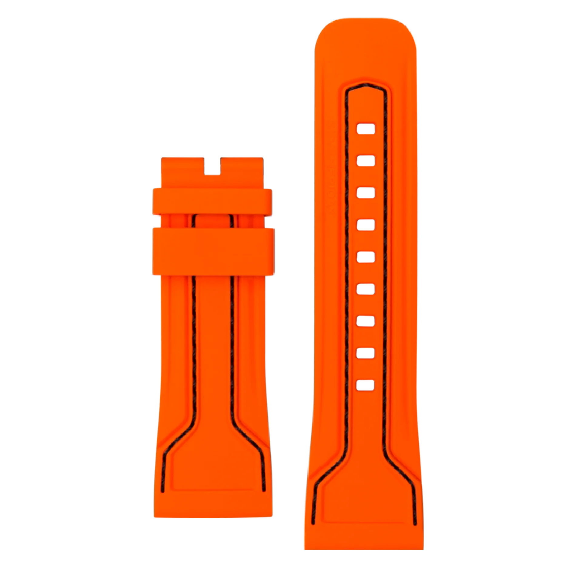 Silicone, Orange (for P, PS, M, S, Q, V, W-Series)